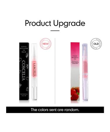 Coscelia Cuticle Care Oil Set - 6x Mix Flavor Nail Oil Brush Pens for Healthy Nails | International Shipping Available - Buy Online on GoSupps.com