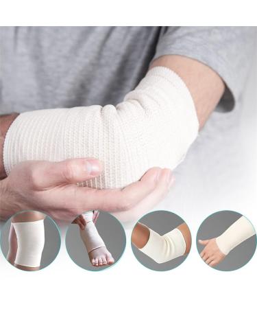 Alerik Compression Bandage 7.5 cm x 8m - Stretchable Elastic Hose Support for Big Knees - Buy Online on GoSupps.com