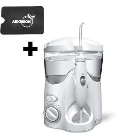 Waterpik WP100EU Ultra Dental Jet - 7 Attachments & Arkebion RFID Card Protector | International Shipping Available - Buy Online on GoSupps.com