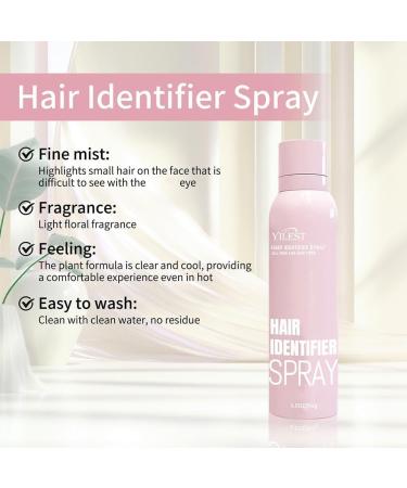 Hair Identifier Spray for Face Dermaplaning Face Hair Spray to Shave Hair Identifying Spray for Dermaplaning Body Facial Hair Remover for Women Skin Dermaplaning Spray Facial Hair Spray Identifier A pink 114g+Scraper*4 - Buy Online on GoSupps.com