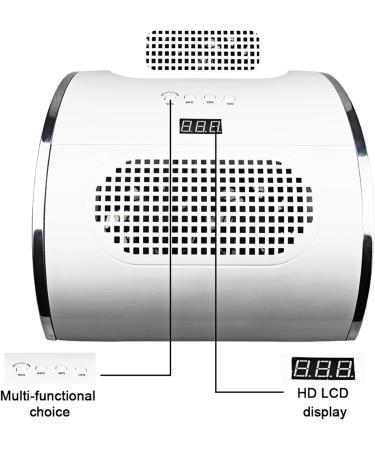 USKI 80W/40W 2-in-1 Nallamp & Nalcollector Saur - UV Paint Collector with Large Fan for Nalkunst | International Shipping Available - Buy Online on GoSupps.com