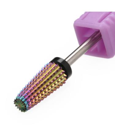 ERUIKA 5-in-1 Nail Drill Rainbow Drill (XC Rainbow) XC rainbow colored