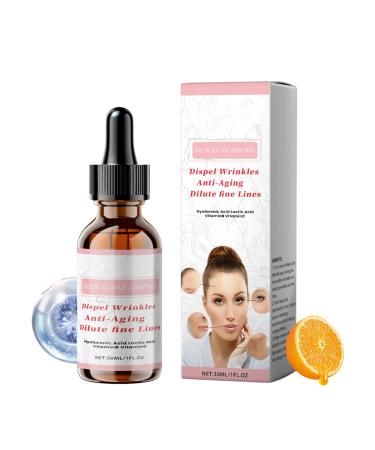 Anti Wrinkle Serum Anti-Aging Serum Dispel Wrinkles Hydrating Serum Smoothing Facial Serum Vitamin C Brightening Serum for Skin Repair Acne Dark Spot Dilute fine Lines Boost Collagen