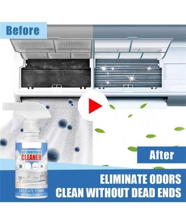 Air Conditioner Foam Coil Cleaner Foam Coil Cleaner Coil Foaming Heavy Duty Detergent Cleaner Cleaning Spray for Air Conditioning Household Air Conditioning Cleaner2.02 oz (2pack) - Buy Online on GoSupps.com