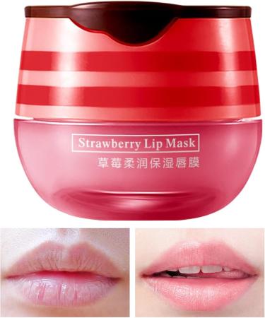 Honey Lip Balm - Overnight Lip Moisturizer | Reduces Lip Wrinkles | Soothing Nourishing Protection for Women and Men Day and Night Care - Buy Online on GoSupps.com