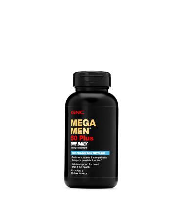 GNC Select Mens 50+ Daily Multi Caplets - 60 ct - Buy Online on GoSupps.com