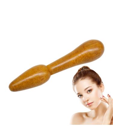 Quaeetyu wood massage tools massage rollers facial scraps portable shab massage tool massage scrap relaxing for face fragrant wood drill