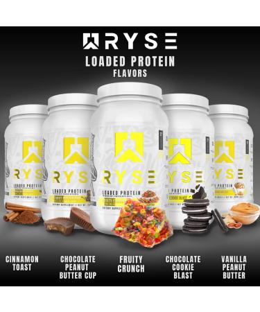 Ryse Core Series Loaded Protein - 25g Whey Protein, Prebiotic Fiber, MCTs - Cinnamon Toast - Buy Online on GoSupps.com