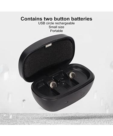 Hearing Aid Accessory Smart Battery Charger with 2PCS 155mAh 312 Button Battery and USB Cable Button Battery Holder Battery Storage Boxes Cover Hilarious123 - Buy Online on GoSupps.com