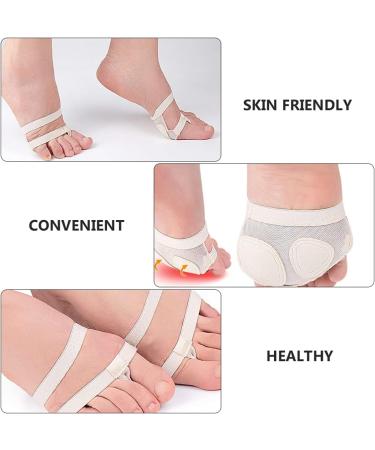 Shop Premium Five-Finger Boat Socks & Ballet Insoles - Elastic Forefoot Pads & Metatarsal Support for Dancers | International Shipping Available - Buy Online on GoSupps.com
