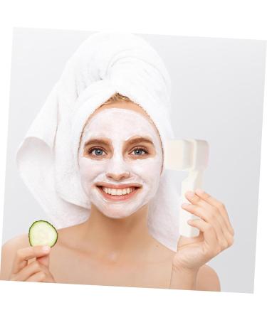 Square Facial Cleansing Brush & Exfoliator | Exfoliating Face Wash Tool for Spa-Like Home Care - Buy Online on GoSupps.com