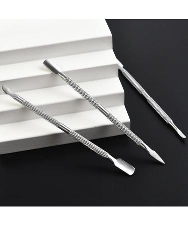 Cuticle Pusher and Cutter Set cuticle pusher Dead Skin Nail Cleaner Tools Professional Stainless Steel Cuticle Remover Durable Pedicure Manicure Tools for Fingernails and Toenails.4 Pcs/Set - Buy Online on GoSupps.com