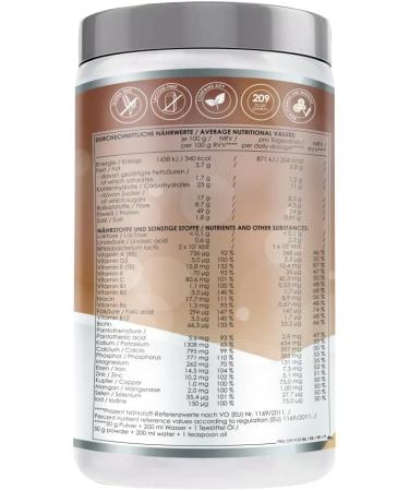 Lineavi Activated Food Diet Shake - Delicious Chocolate Meal Replacement | 500g Weight Loss Shake | Gluten & Lactose Free | Shaker Included - Buy Online on GoSupps.com