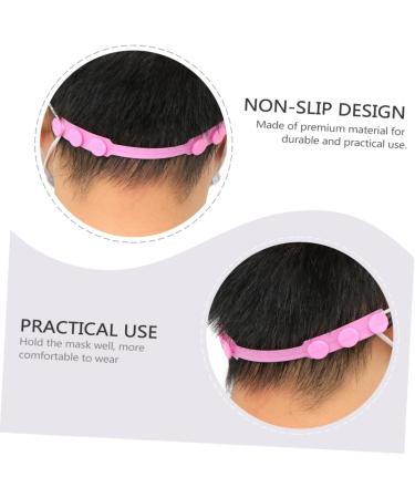 Wofashpuret 5-Set Silicone Mask Extensions - Reusable Ear Hooks & Buckles for Comfortable Face Covers | Anti-Strangulation Accessories - Buy Online on GoSupps.com