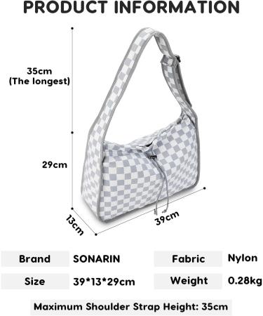 Sonarin Stylish Large Capacity Waterproof Travel Diaper Bag - Multifunctional Portable Baby Bag with Isolated Pockets - Gray - Buy Online on GoSupps.com