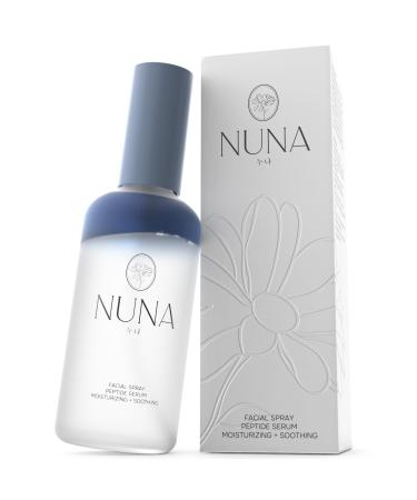 NUNA Ultra Hydrating Face Serum Spray with Peptides, Niacinamide, Hyaluronic Acid & Botanical Extracts Korean Lightweight Moisture Boost Facial Mist & Setting Spray for Makeup 3.38 fl oz