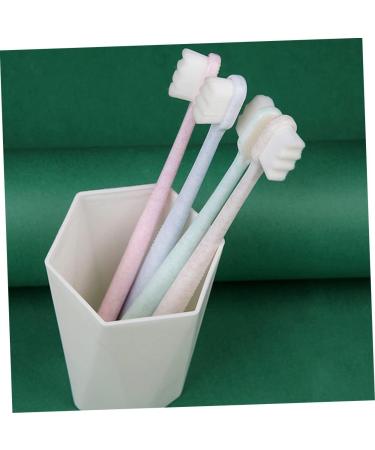 Beaupretty 12 Stk Sustainable Hair Toothbrush - Soft Bristles Portable Cleaning Tool for Pregnant Women | Eco-Friendly PP Wave Design - Buy Online on GoSupps.com