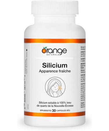 Orange Naturals Silicon + Biotin Fresh Look 30 V-Caps Enhanced Formula for Vibrant Appearance Hair & Nail Strength Essential Silica & Biotin Complex - Supportive Joint Health Supplement - Buy Online on GoSupps.com