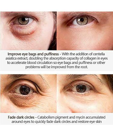 LOVOERNO Snake Venom Peptide Anti-Wrinkle Eye Cream Duo - Reduce Eye Bags, Dark Circles, and Wrinkles - Buy Online on GoSupps.com