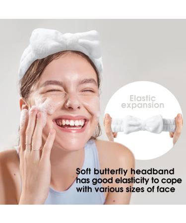 PONMMOQ Multifunctional Headband for Women - Cute Girl Style Headbands in Black - Ideal for Washing Face, Spa, Makeup, Skincare and Hair Care - Buy Online on GoSupps.com