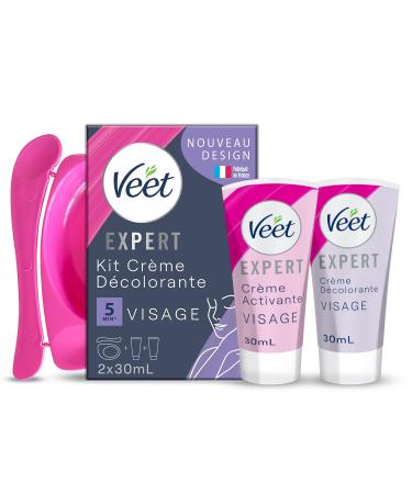 Veet Special Face Bleaching Cream - 1 box (2 x 30 ml)
