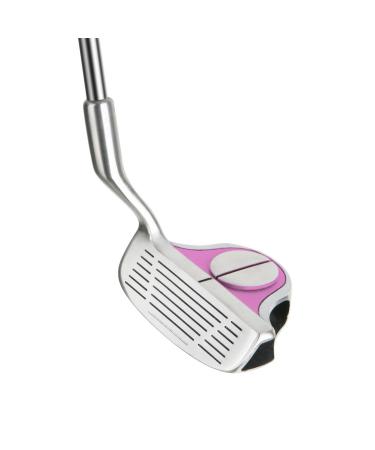 Left Handed Intech EZ Roll Petite Ladies (4'10" to 5'3") Pink Golf Chipper - 32 Inches