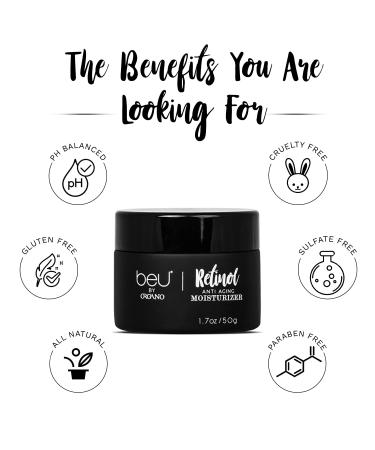 Retinol Anti-Aging Moisturizer 1.7 fl oz | Face Moisturizer with Manuka Honey Apricot Kernel Oil & Vitamin E - Best Anti-Aging Cream - Buy Online on GoSupps.com