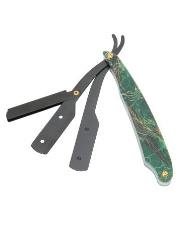 Premium Stainless Steel Razor Holder | Straight Edge Men's Shaving Knife | Portable & Safe Facial Care Rack - Buy Online on GoSupps.com