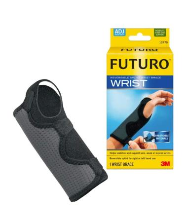 3M Health Care 10770EN Wrist Brace Adjustable Black (Pack of 12)