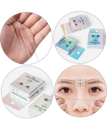 Baluue 6 Pcs White Accessories Eyebrow Mapping Wire Ruler Nylon Convenient Eyebrow Ruler 1.7x1.7cmx3pcs As Shownx3pcs - Buy Online on GoSupps.com
