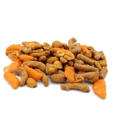 Oregon Farm Fresh Snacks Timberline Trail Spicy Mix - Spicy Nuts And Cajun Sticks Trail Mix (16 oz) - Game Night Snacks In Resealable Bag - Hand-Blended Hot & Spicy Snack Pack 1 Pound (Pack of 1)