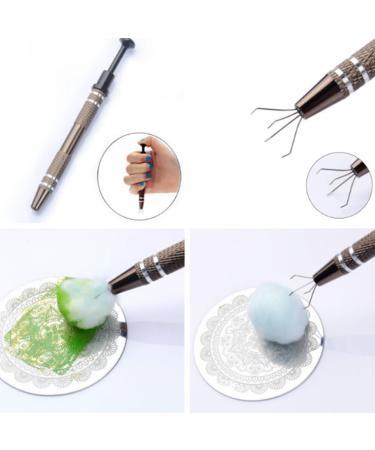NUOBESTY Lot de 2 Pinces Manucure Griffe Stylos en Coton pour Nettoyage Pr cis des Ongles Accessoires Manucure Professionnels Outil de Mise Usage Salon et Beaut Domicile - Buy Online on GoSupps.com