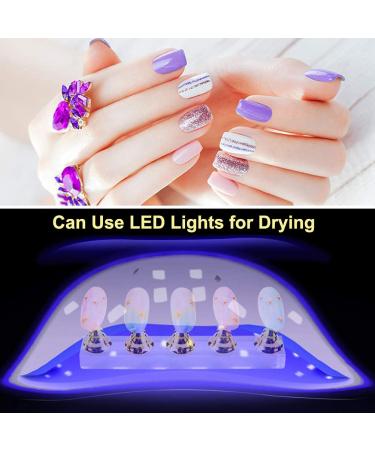 Cyh 2 Set Acrylic Nail Exercise Stand - Magnetic Nail Tip Holder & 96 Reusable Adhesive Spatula for Nail Art Practice & Display - Buy Online on GoSupps.com