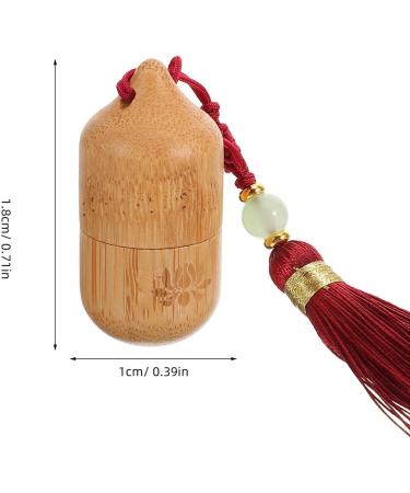 Beaupretty Roll On Bottle 1ml Wooden Essential Oil Roller Bottle Refillable Rollerball Bottle Mini Sample Vials Cosmetic - Buy Online on GoSupps.com