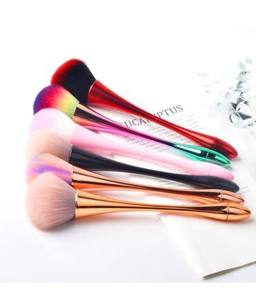 Makeup Brush Manicure Brush Nail Dust Brush Professional Makeup Powder Brush Tool for Blush Bronzer Highlight Powder - Buy Online on GoSupps.com