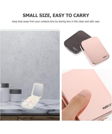 Solustrie Colored Contact Lenses Bag - Portable Lens Container with Mirror & Essentials for Travel | Shop Now! - Buy Online on GoSupps.com