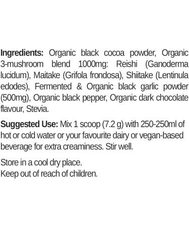 Prairie Naturals Organic CocoaImmune SuperFoods with Organic Black Garlic Cocoa and Mushrooms - 150 Gram - Buy Online on GoSupps.com