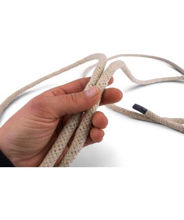Trenas Cotton Skipping Rope - 3 Meters - Handleless Jump Rope for Fitness | International Shipping Available - Buy Online on GoSupps.com