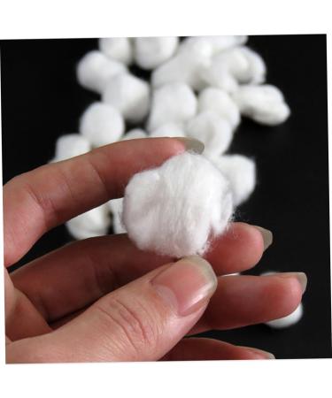 POPETPOP 400pcs Organic Cotton Balls Extra Large Cotton Balls Disposable Cotton Ball Oversized Makeup Ball - Buy Online on GoSupps.com