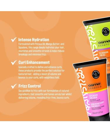 Osmo Essence Osmo Replenshing Curl Cream 150 ml - Buy Online on GoSupps.com