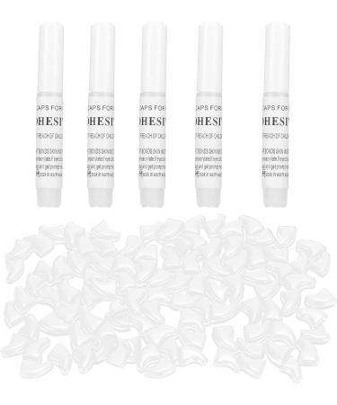 Tmishion Cat Nail Caps & Dog Paw Protectors - 100 Soft Anti-Scratch Claw Sleeves | Ice White - Buy Online on GoSupps.com