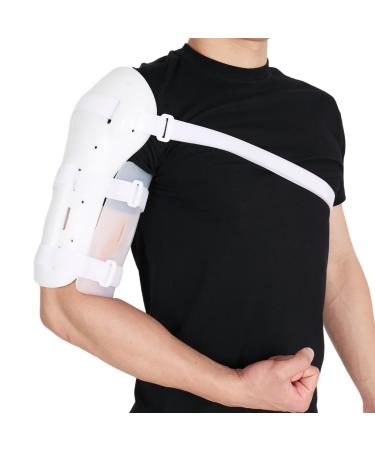Orthomen Sarmiento Brace - Humeral Shaft Fracture Splint Cast for Broken Upper Arm Shoulder Bicep and Humerus Bone with Stockinette Sling and Cuff Support (XL)