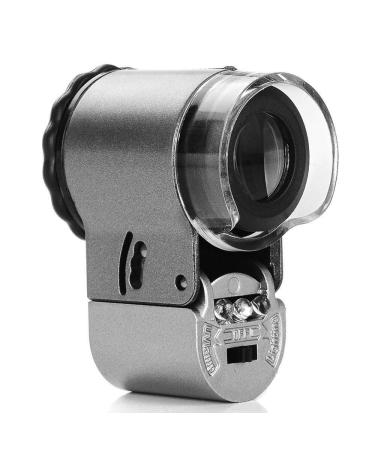 Magnifying Glasses Educational Hobby Magnifiers 50 Times Illuminated Microscope Banknote Counterfeit Jewelry Jade Antique Calligraphy Anding