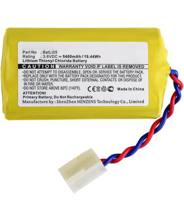 Synergy Digital Emergency Lighting Battery - Daitem D14621D Replacement (Li-SOCl2 3.6V 5400mAh) - Ultra High Capacity - Buy Online on GoSupps.com