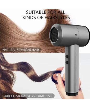 Professional Cordless Hair Dryers Rechargeable Ionic Blow Dryer with Diffuser 6 Levels Wind Speed Adjustment Lightweight Hairdryer for Travel Home Salon Women - Buy Online on GoSupps.com