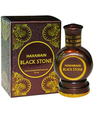 Al Haramain Black Stone- Oriental Perfume Oil 15 ml - 2 pack