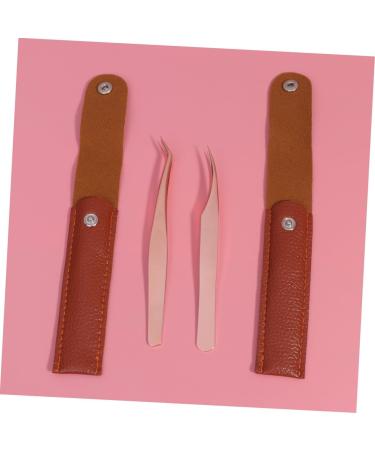 NOLITOY 4pcs Eyelash Extension Tweezers Set - Stainless Steel Lash & Fake Eyelashes Tweezers - Angled & Volume Makeup Tools - Beauty Care Essentials for Flawless Extensions - Buy Online on GoSupps.com