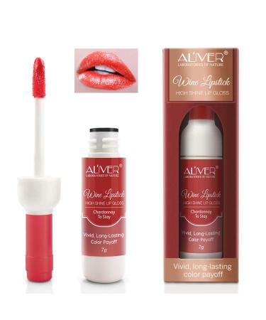 Wine Lip Tint Set - Long Lasting Waterproof Lip Stain & Gloss in 6 Colors | Moisturizing & Pigmented Lip Makeup Gift for Women and Girls - Buy Online on GoSupps.com
