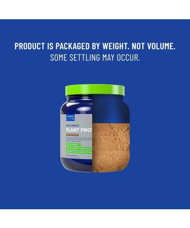 POWERLIFE High Impact Plant Protein Powder with 3000 MG of HMB Plant-Based No Sugar Added Vegan Keto Friendly Non-GMO (Chocolate - New Formula) - 3 Pack - Buy Online on GoSupps.com