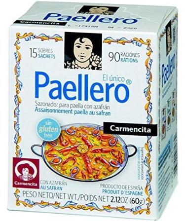 Carmencita Paella Seasoning 15 Sachets - Pack 3  - Buy Online on GoSupps.com